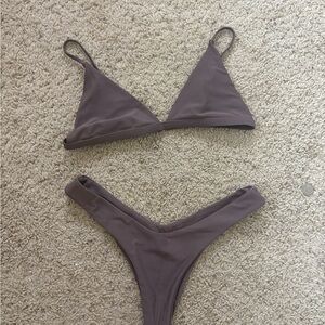 Women's Brown Bikini Set